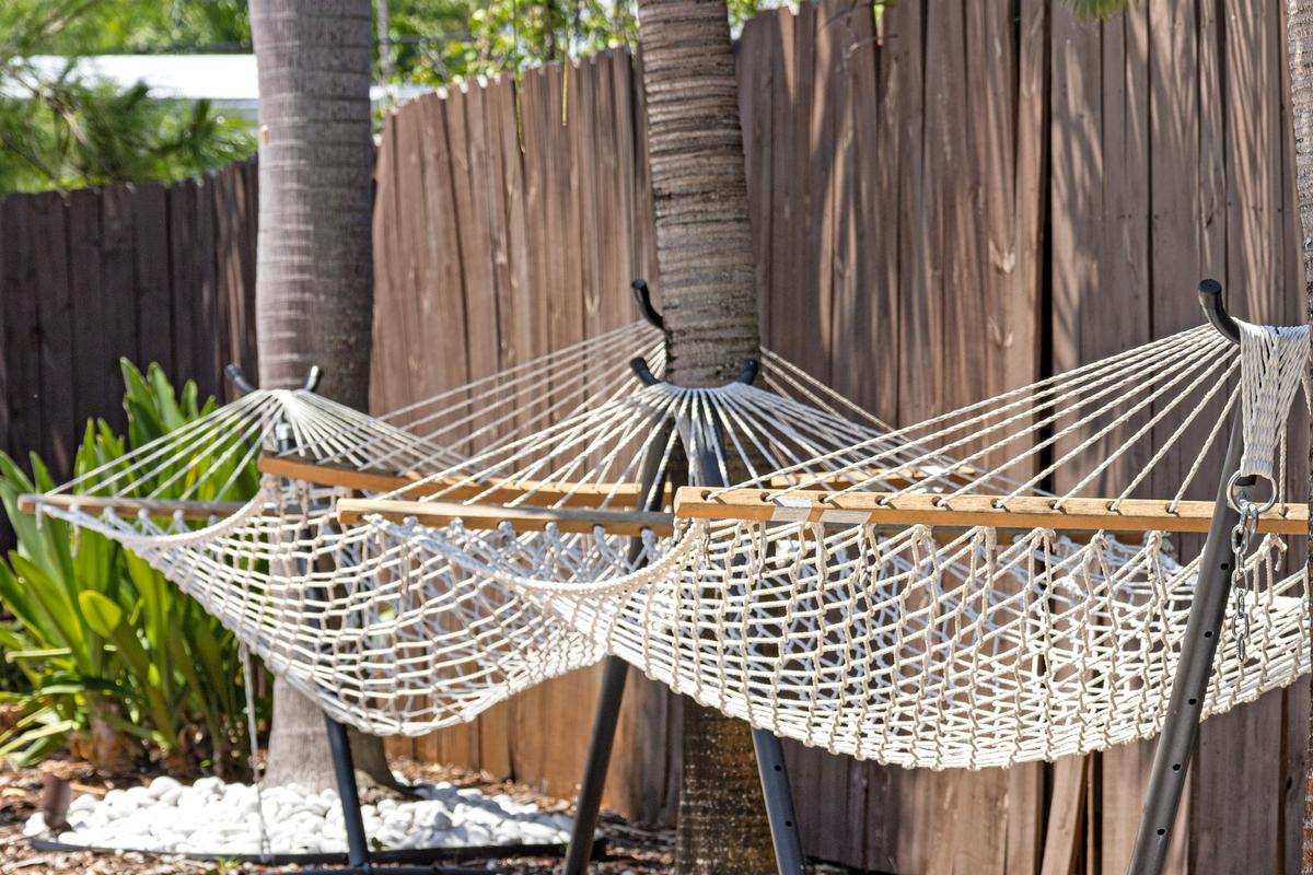 When You're on a hammock, You're on vacation